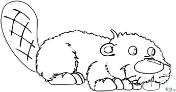 beaver Coloring Pages To Print